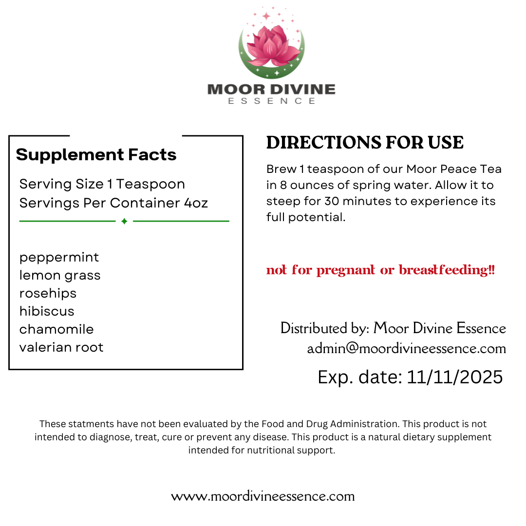Moor Divine Peace Herbal Tea